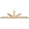 Ekena Millwork Kennewick Rough Sawn Timber Gable Bracket, Douglas Fir, 108"W x 40"H x 4"D x 6"F, 9/12 Pitch GBW108X40X0406KEN00RDF - alternate 2